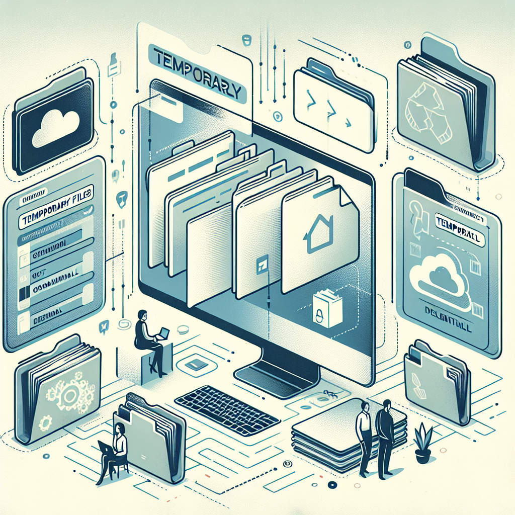 Apa peran file sementara dan bagaimana cara mengelolanya?